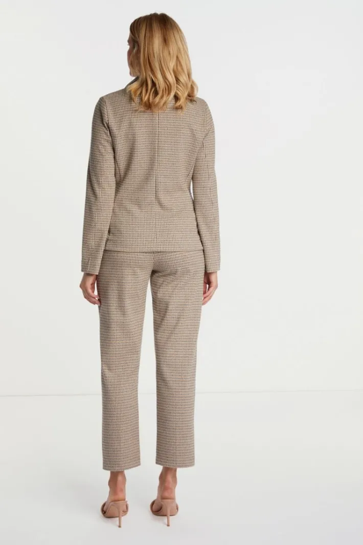 Rich & Royal Schmale Hosen|Business Hosen<Anzughose natural clay