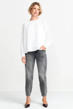 Rich & Royal Casual Blusen<Ausgestellte Plissee-Bluse