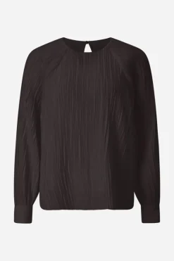 Rich & Royal Casual Blusen<Ausgestellte Plissee-Bluse