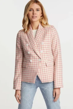 Rich & Royal Casual Blazer<Blazer red salsa