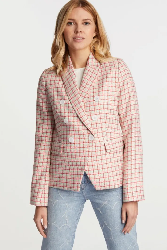 Rich & Royal Casual Blazer<Blazer red salsa