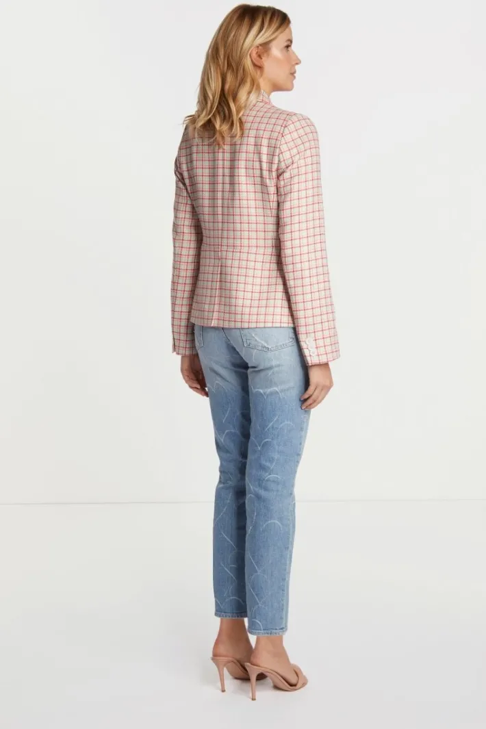 Rich & Royal Casual Blazer<Blazer red salsa