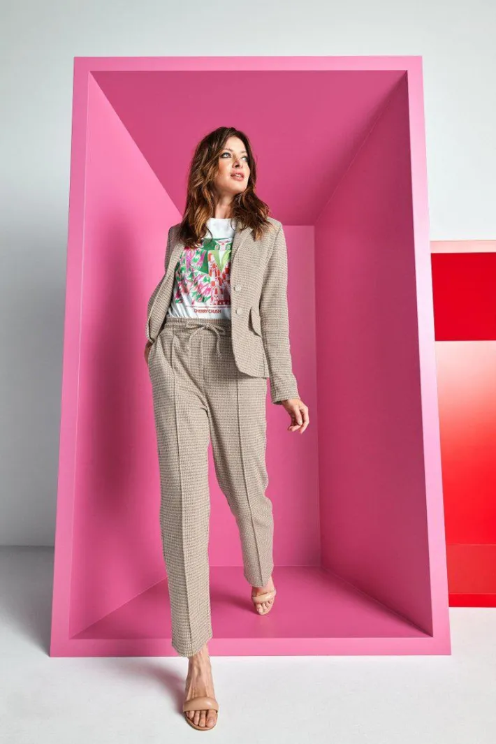 Rich & Royal Business Blazer<Blazer natural clay