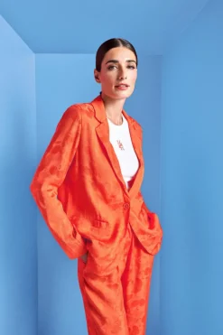 Rich & Royal Casual Blazer<Blazer cherry tomato