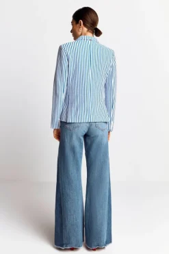 Rich & Royal Casual Blazer|Business Blazer<Blazer azzure blue