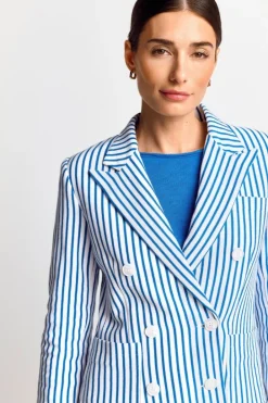 Rich & Royal Casual Blazer|Business Blazer<Blazer azzure blue