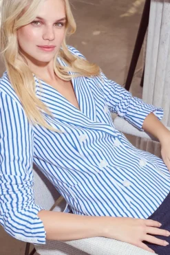 Rich & Royal Casual Blazer|Business Blazer<Blazer azzure blue