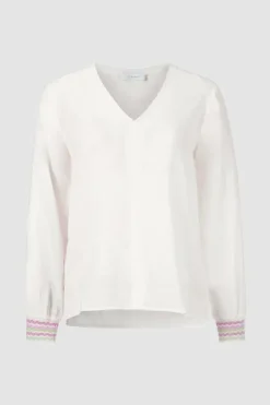 Rich & Royal Casual Blusen<Bluse pearl white