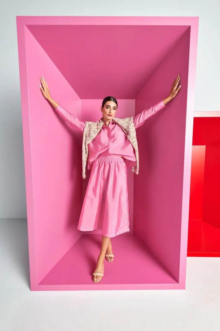 Rich & Royal Casual Blusen<Bluse pink power