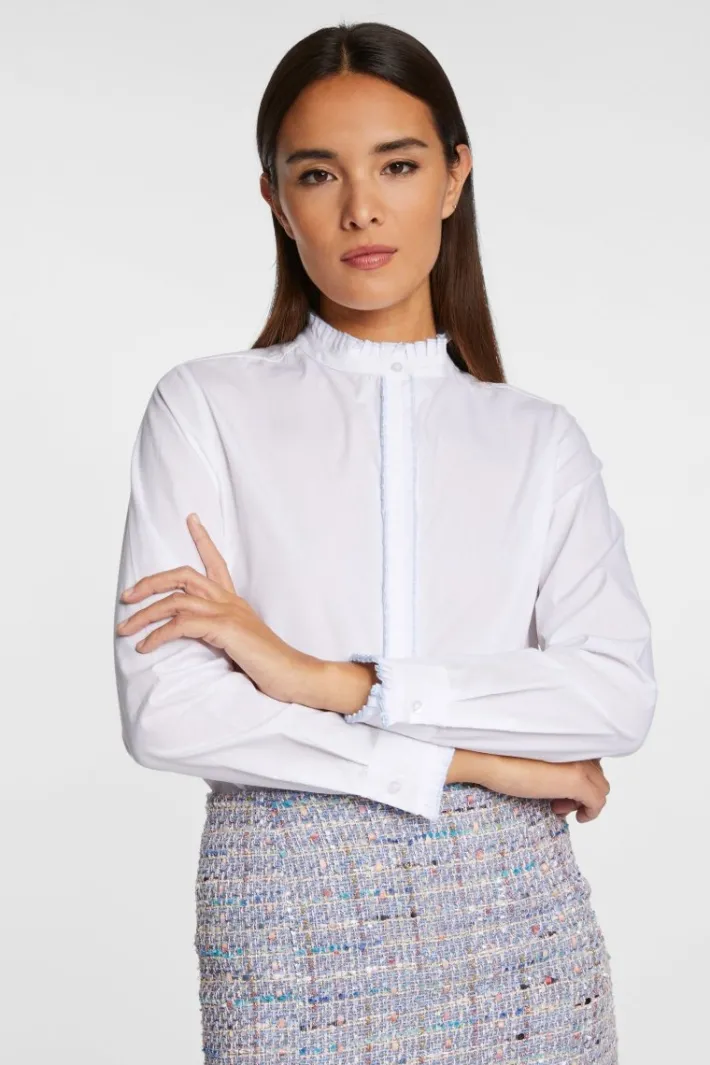 Rich & Royal Business Blusen<Bluse white