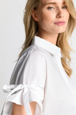 Rich & Royal Casual Blusen|Business Blusen<Bluse white