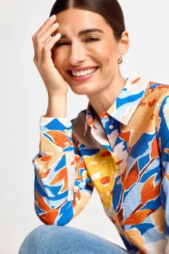 Rich & Royal Casual Blusen<Bluse azzure blue