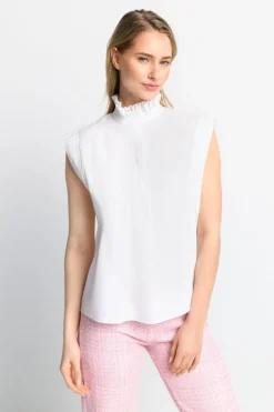 Rich & Royal Casual Blusen|Business Blusen<Bluse white