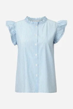 Rich & Royal Casual Blusen<Bluse cotton blue