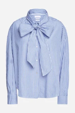 Rich & Royal Casual Blusen<Bluse Mit Bindekragen skyway blue