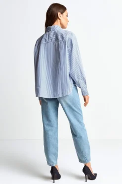 Rich & Royal Casual Blusen<Bluse Mit Bindekragen skyway blue