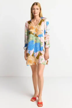 Rich & Royal Minikleider<Blusenkleid Mit Blumenprint rose shadow