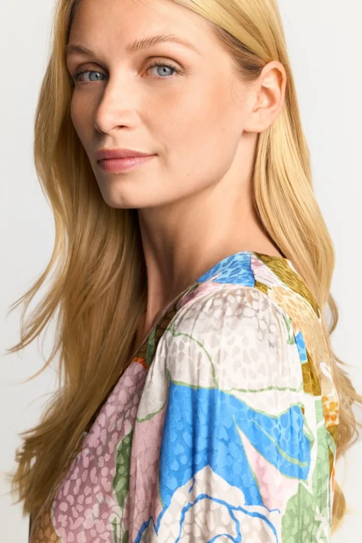 Rich & Royal Minikleider<Blusenkleid Mit Blumenprint rose shadow