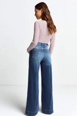 Rich & Royal Longsleeves<Bodycon-Longsleeve Mit Streifen