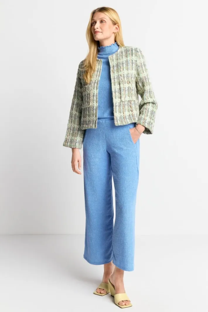 Rich & Royal Übergangsjacken|Bouclé-Jacken<Bouclé-Jacke Mit Rundhalsausschnitt