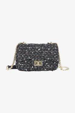 Rich & Royal Accessoires<Bouclé-Tasche Mit Goldkette midnight blue