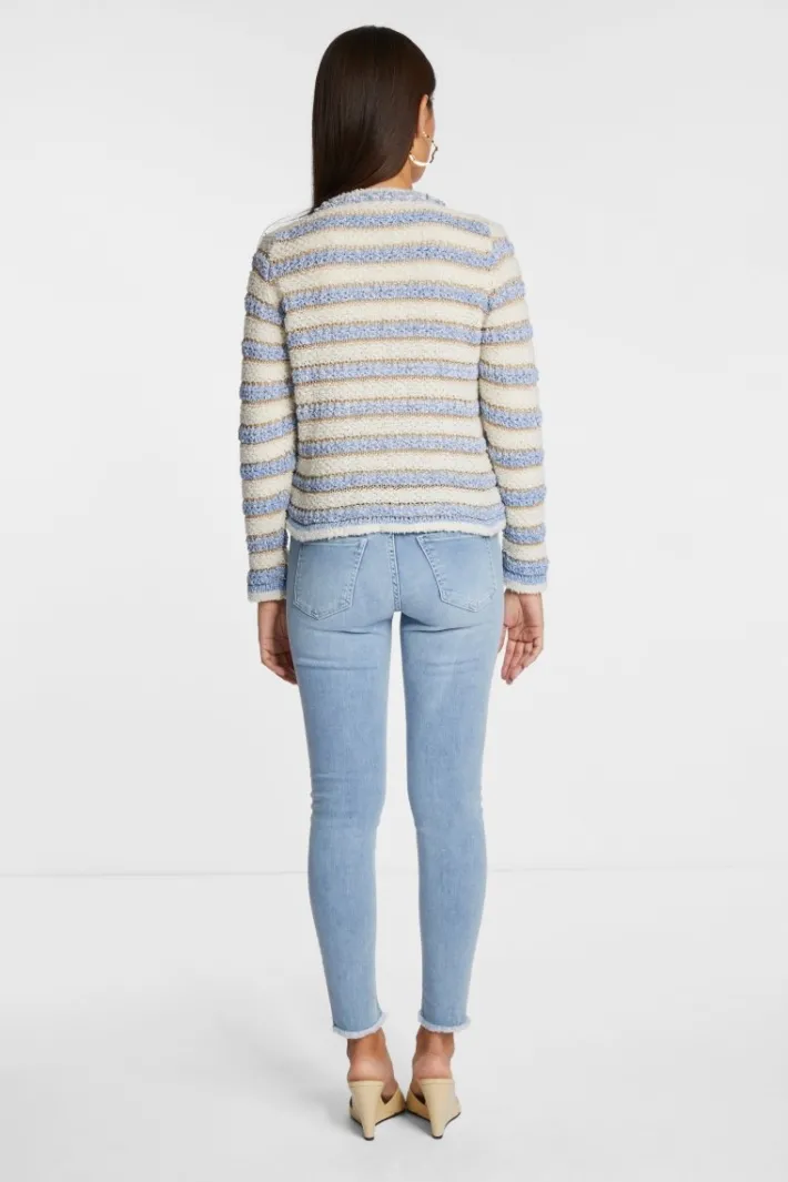 Rich & Royal Cardigans<Cardigan arctic blue