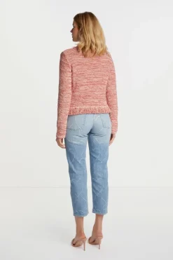 Rich & Royal Cardigans<Cardigan red salsa