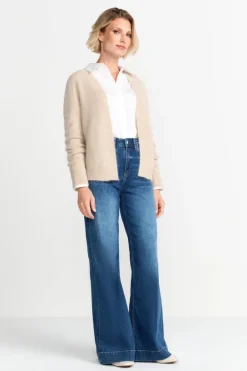 Rich & Royal Cardigans<Cardigan In Softem Wollmix