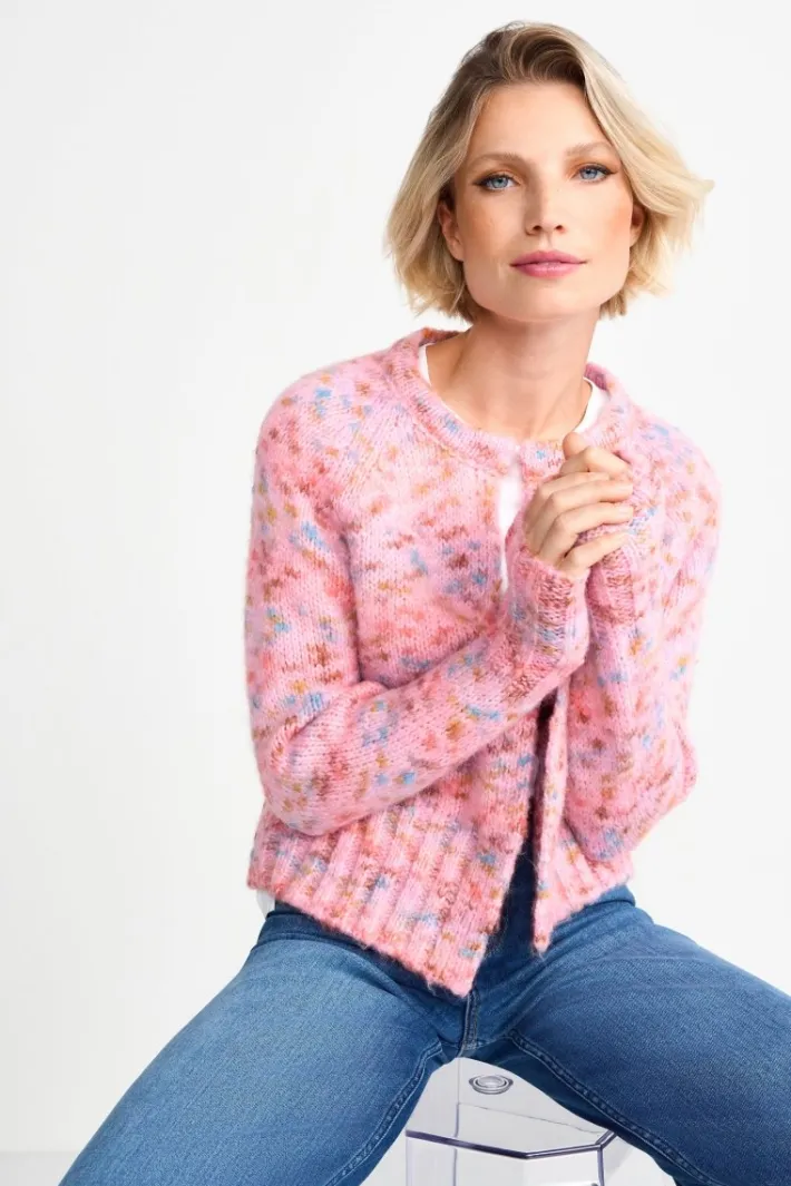 Rich & Royal Cardigans<Cardigan In Zartem Pink french pink