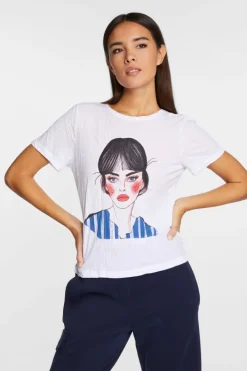 Rich & Royal T-Shirts<Crinkle-T-Shirt white