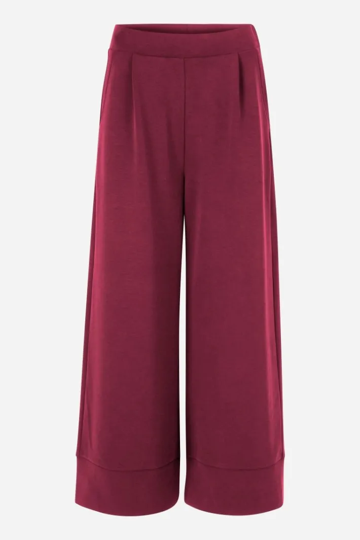 Rich & Royal Weite Hosen<Culotte Aus Supersoftem Jersey ruby red