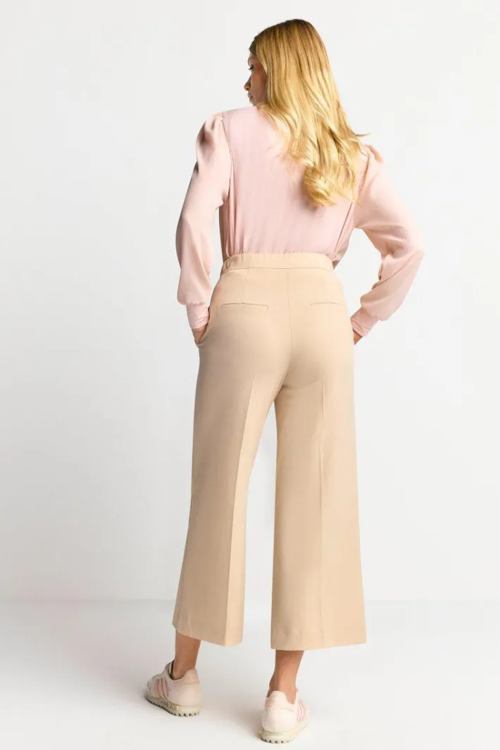 Rich & Royal Weite Hosen|Business Hosen<Culotte Mit Bügelfalte