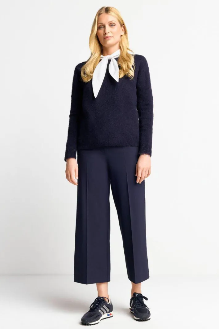 Rich & Royal Weite Hosen|Business Hosen<Culotte Mit Bügelfalte