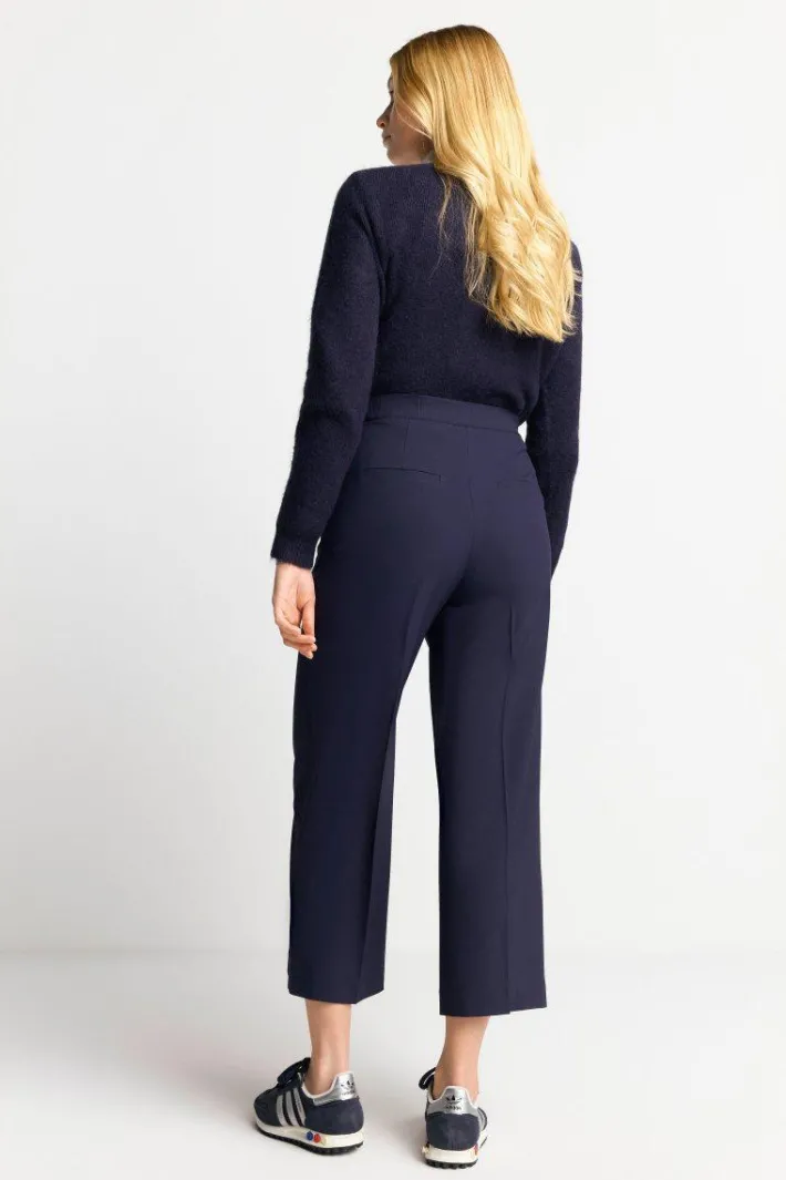 Rich & Royal Weite Hosen|Business Hosen<Culotte Mit Bügelfalte