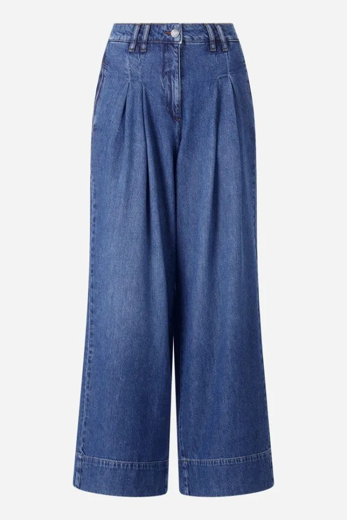 Rich & Royal Wide Leg<Denim denim blue