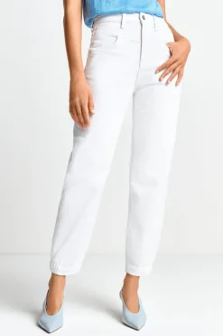 Rich & Royal Vintage Straight<Denim Im Slouchy Fit white