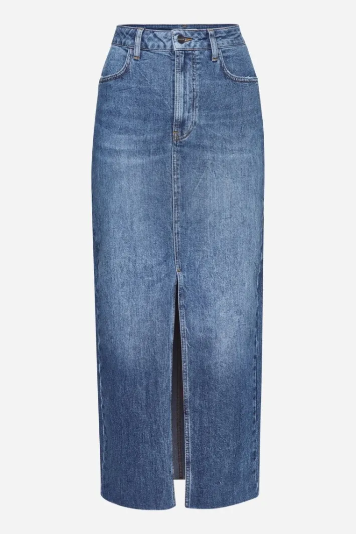 Rich & Royal Midiröcke<Denim-Rock In Figurnahem Schnitt denim blue