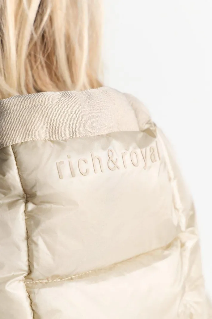 Rich & Royal Steppjacken<Glänzende Steppjacke