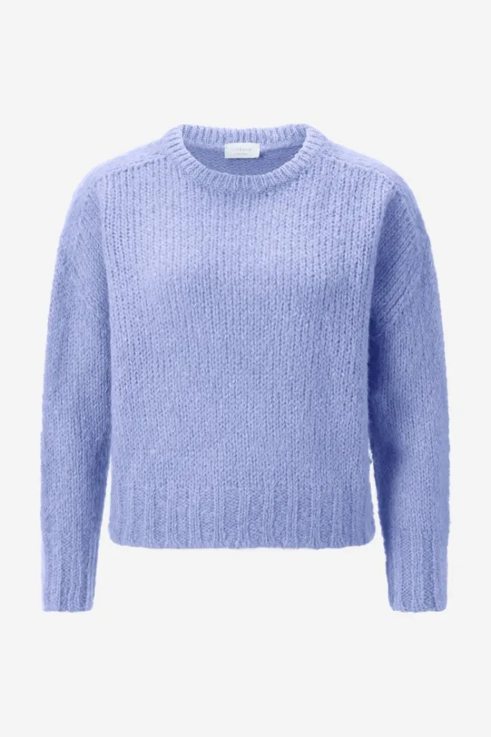 Rich & Royal Pullover<Grobstrickpullover Mit Rundhalsausschnitt