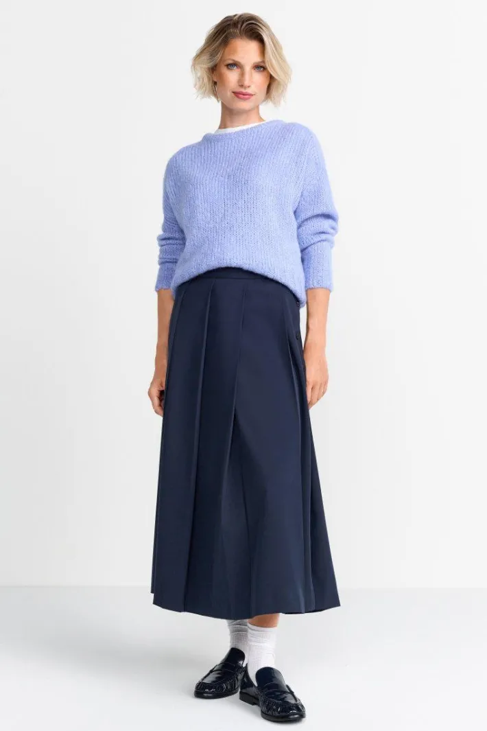 Rich & Royal Pullover<Grobstrickpullover Mit Rundhalsausschnitt