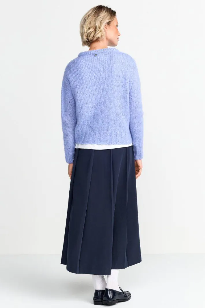 Rich & Royal Pullover<Grobstrickpullover Mit Rundhalsausschnitt