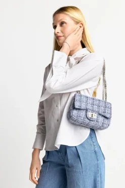 Rich & Royal Accessoires<Handtasche Aus Bouclé midnight blue