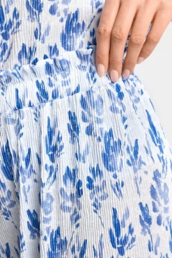 Rich & Royal Weite Hosen<Hose cotton blue