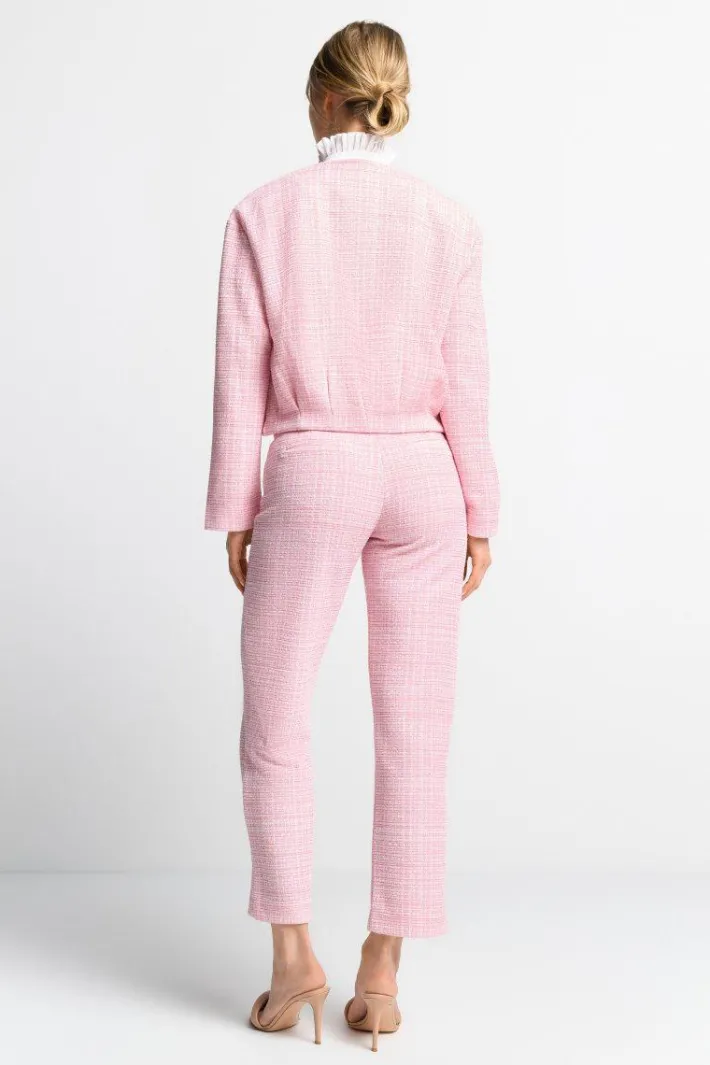 Rich & Royal Schmale Hosen|Business Hosen<Hose sorbet pink