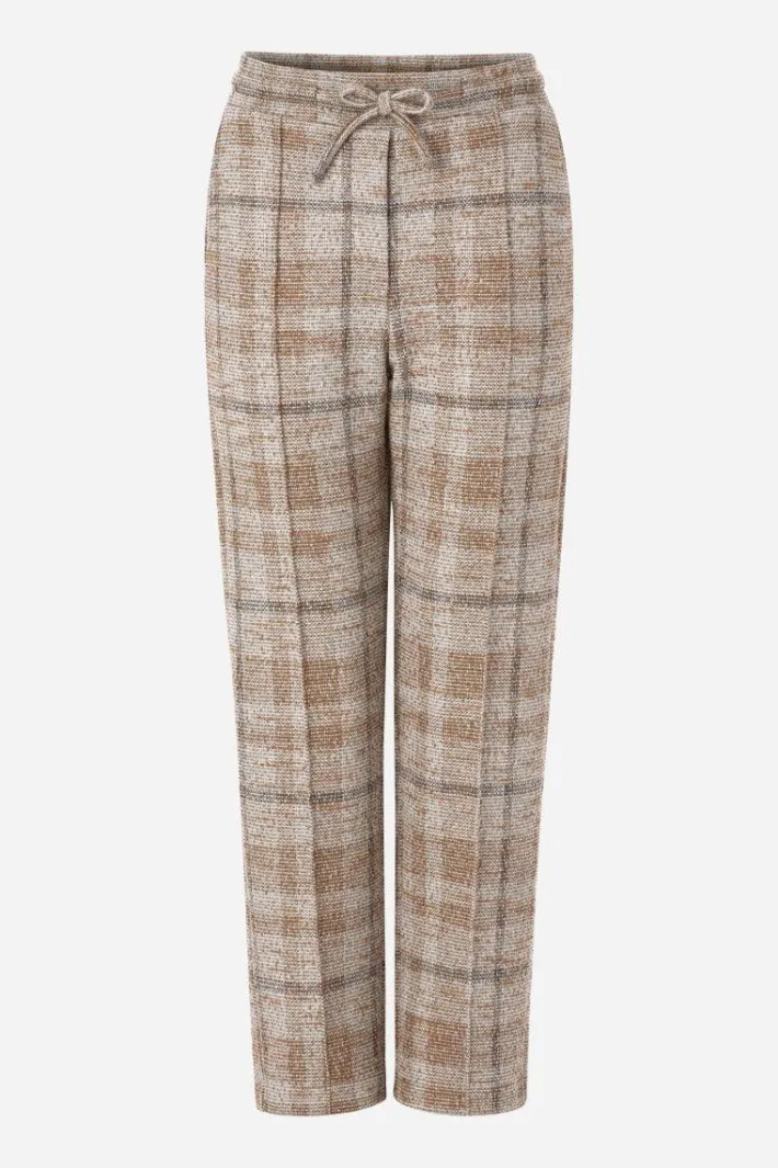 Rich & Royal Business Hosen|Schmale Hosen<Hose Mit Elastischem Bund caramel spice