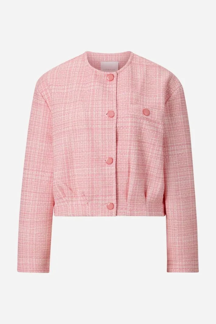 Rich & Royal Übergangsjacken|Bouclé-Jacken<Jacke sorbet pink