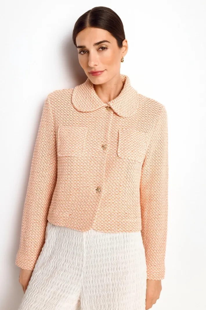 Rich & Royal Übergangsjacken|Bouclé-Jacken<Jacke apricot peach