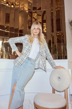 Rich & Royal Midiröcke<Jeansrock denim blue