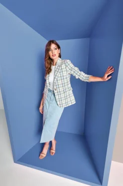 Rich & Royal Midiröcke<Jeansrock denim blue