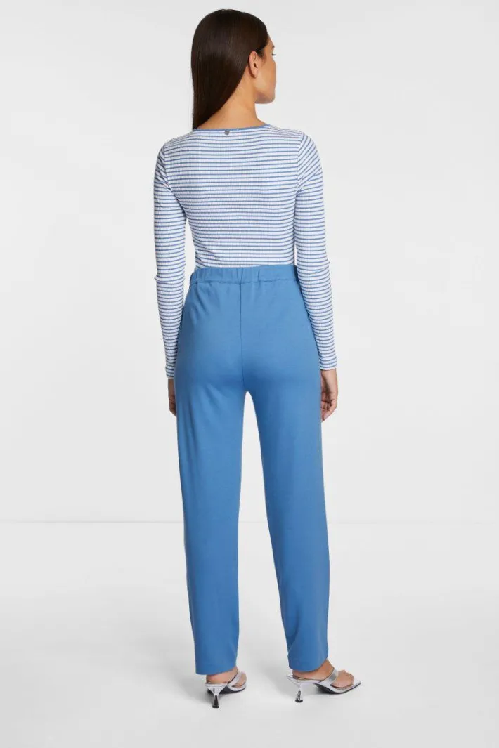 Rich & Royal Schmale Hosen|Business Hosen<Jersey-Pants french blue